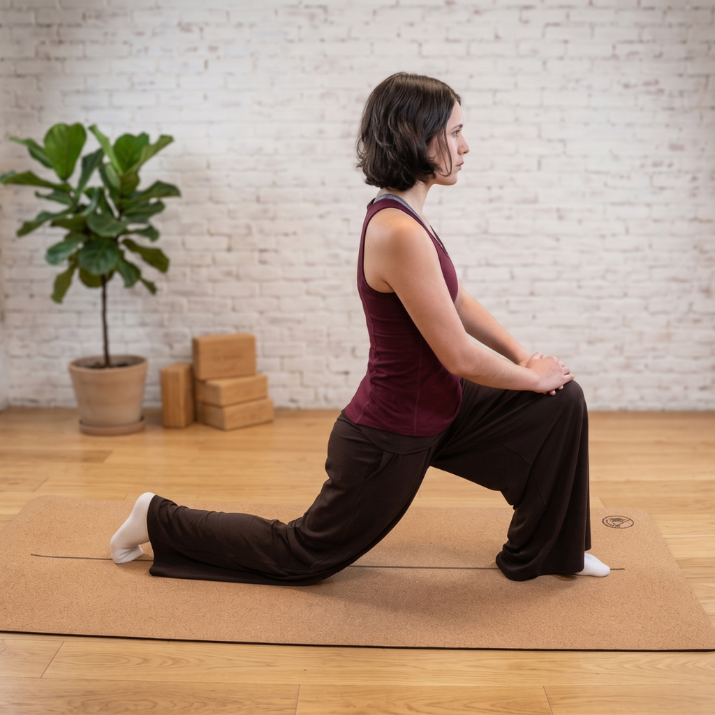 Cork + Natural Rubber Yoga Mat