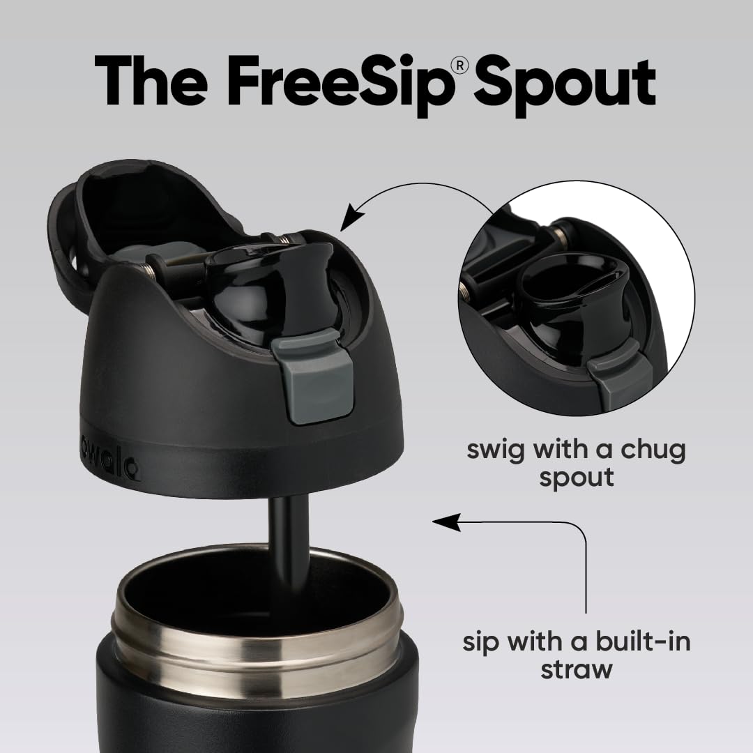 Owala FreeSip 24 oz — Very, Very Dark