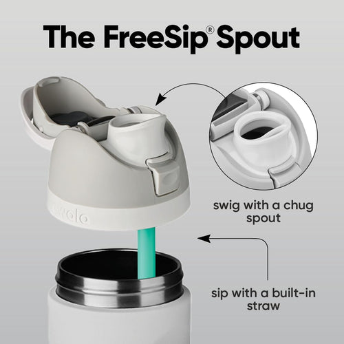 Owala FreeSip 40 oz — Shy Marshmallow