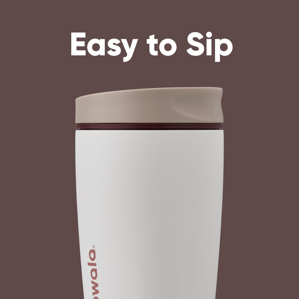 Owala SmoothSip 12 oz — Vanilla Bean