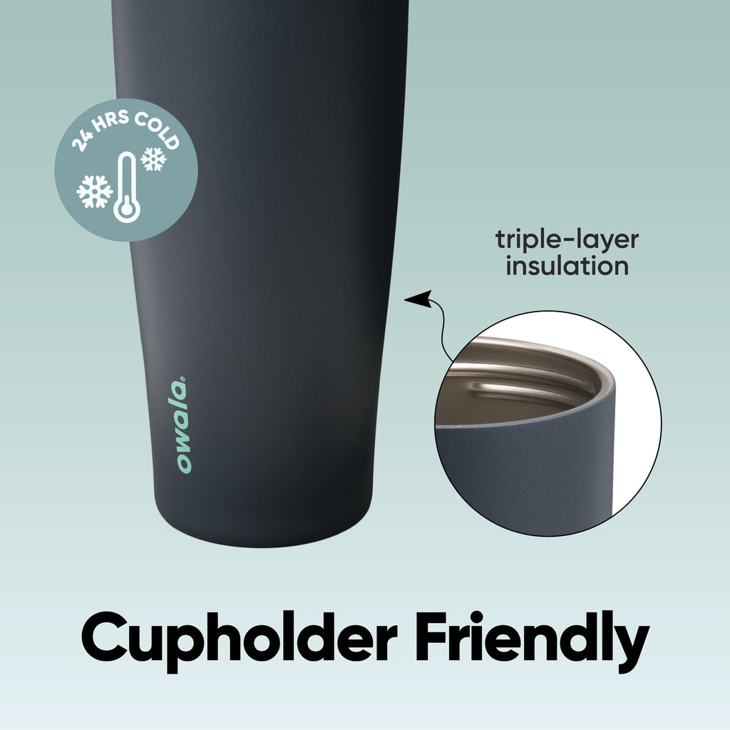 Owala FreeSip Tumbler 40 oz — Foggy Tide