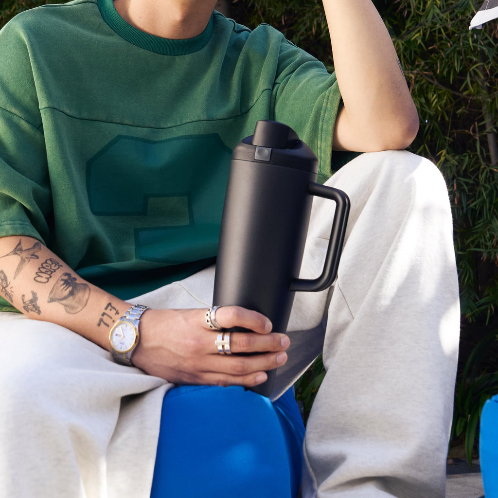 Owala FreeSip Tumbler 40 oz — Foggy Tide