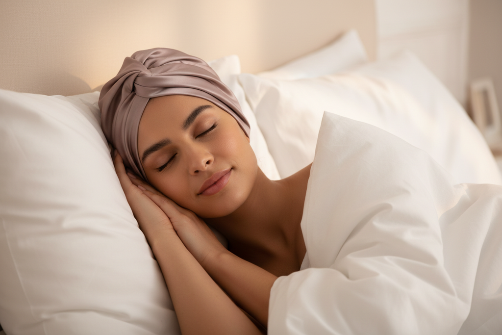 Mulberry Silk Sleep Bonnet